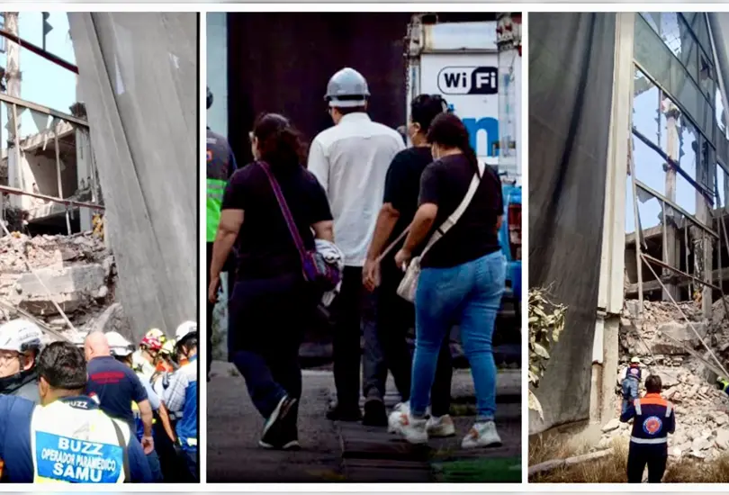 Familias esperan entrega de cuerpos tras derrumbe en obra de demolici&oacute;n en Cuauht&eacute;moc