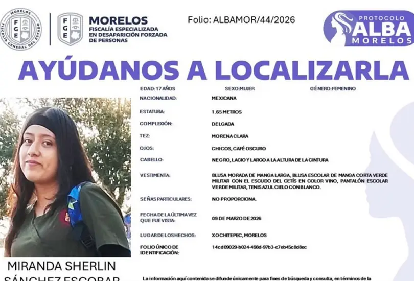 Miranda Sherlin S&aacute;nchez