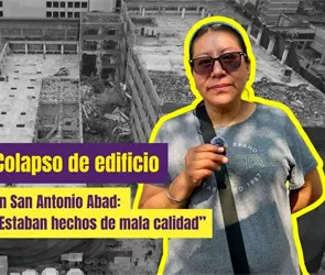 "Estaban hechos de mala calidad": testimonios desde la zona cero en el derrumbe de San Antonio Abad