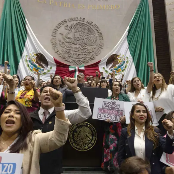 Reforma electoral de Sheinbaum: &iquest;qu&eacute; aliados de la 4T votaron en contra?