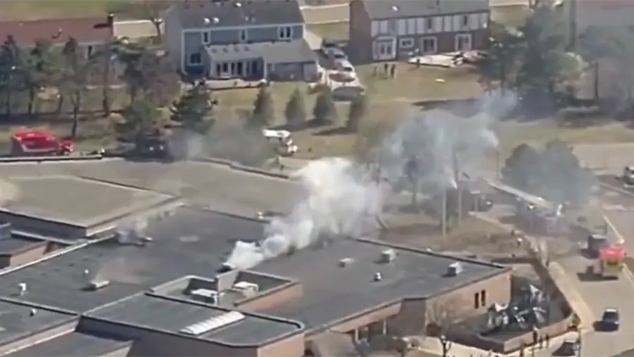 Terror en Michigan: im&aacute;genes impactantes del tirador activo y el incendio en una sinagoga