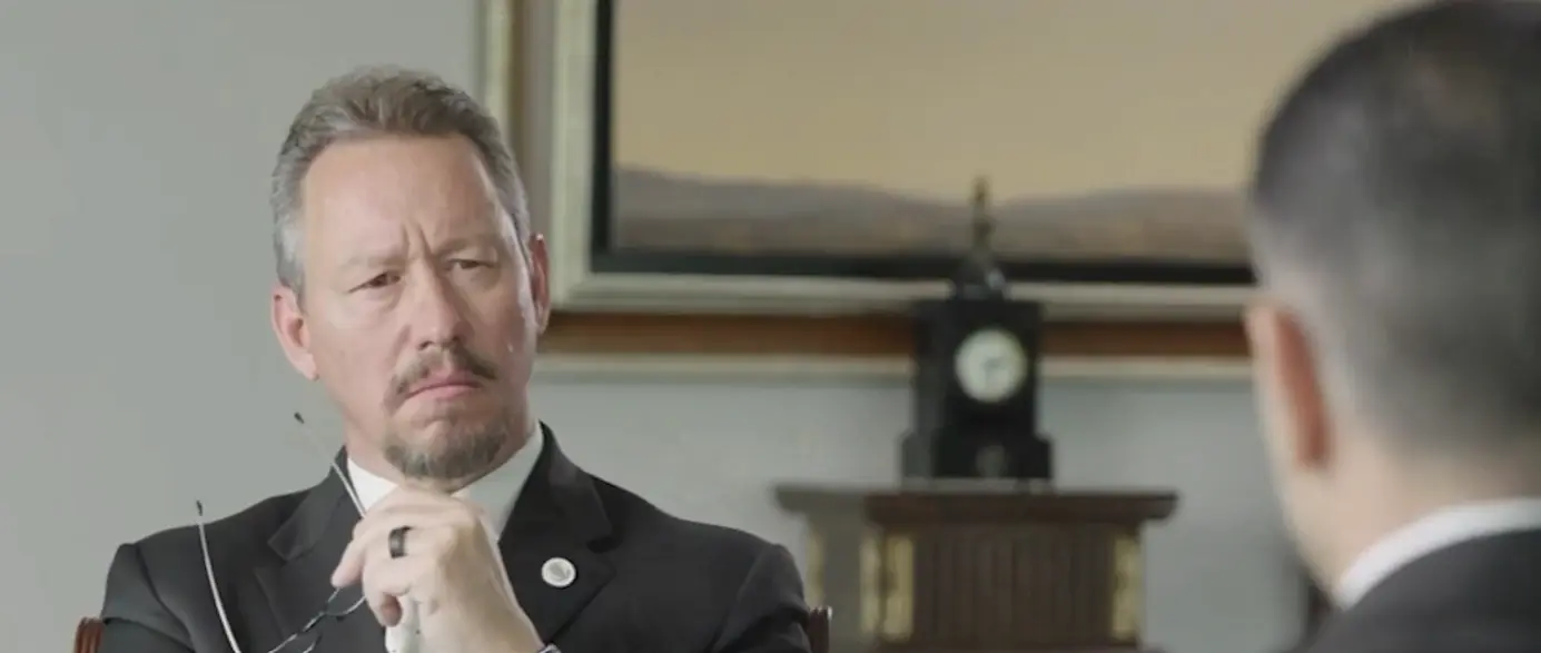  La entrevista de Harfuch a medio estadounidense. 