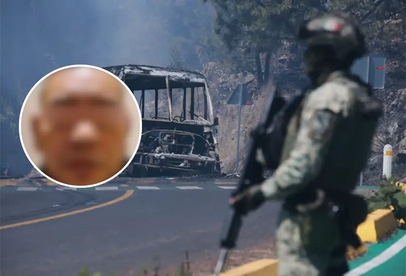 El Doble R fue detenidonal oriente de Mexicali, en Baja California.