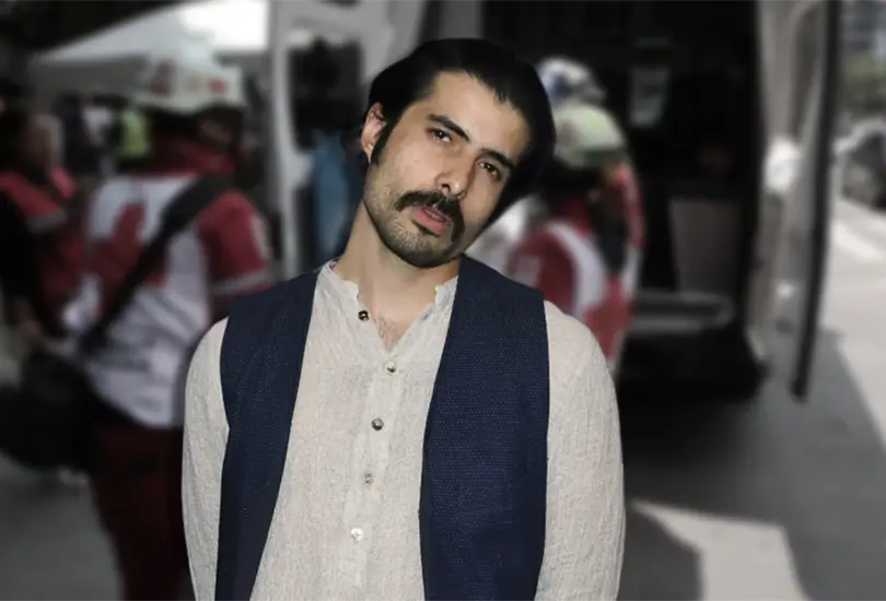 El actor fue trasladado a un hospital con lesiones en el rostro y abdomen.