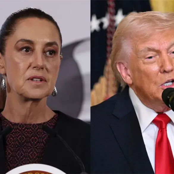 Trump cuestiona la estrategia de M&eacute;xico contra c&aacute;rteles; Sheinbaum defiende la soberan&iacute;a