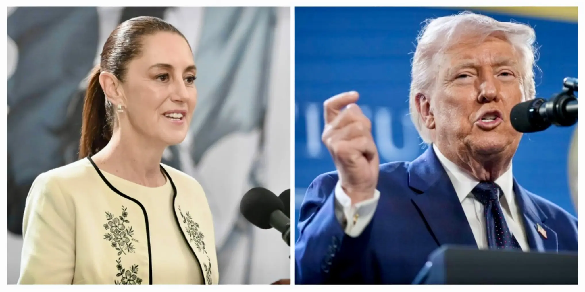 Sheinbaum vs Trump Especial