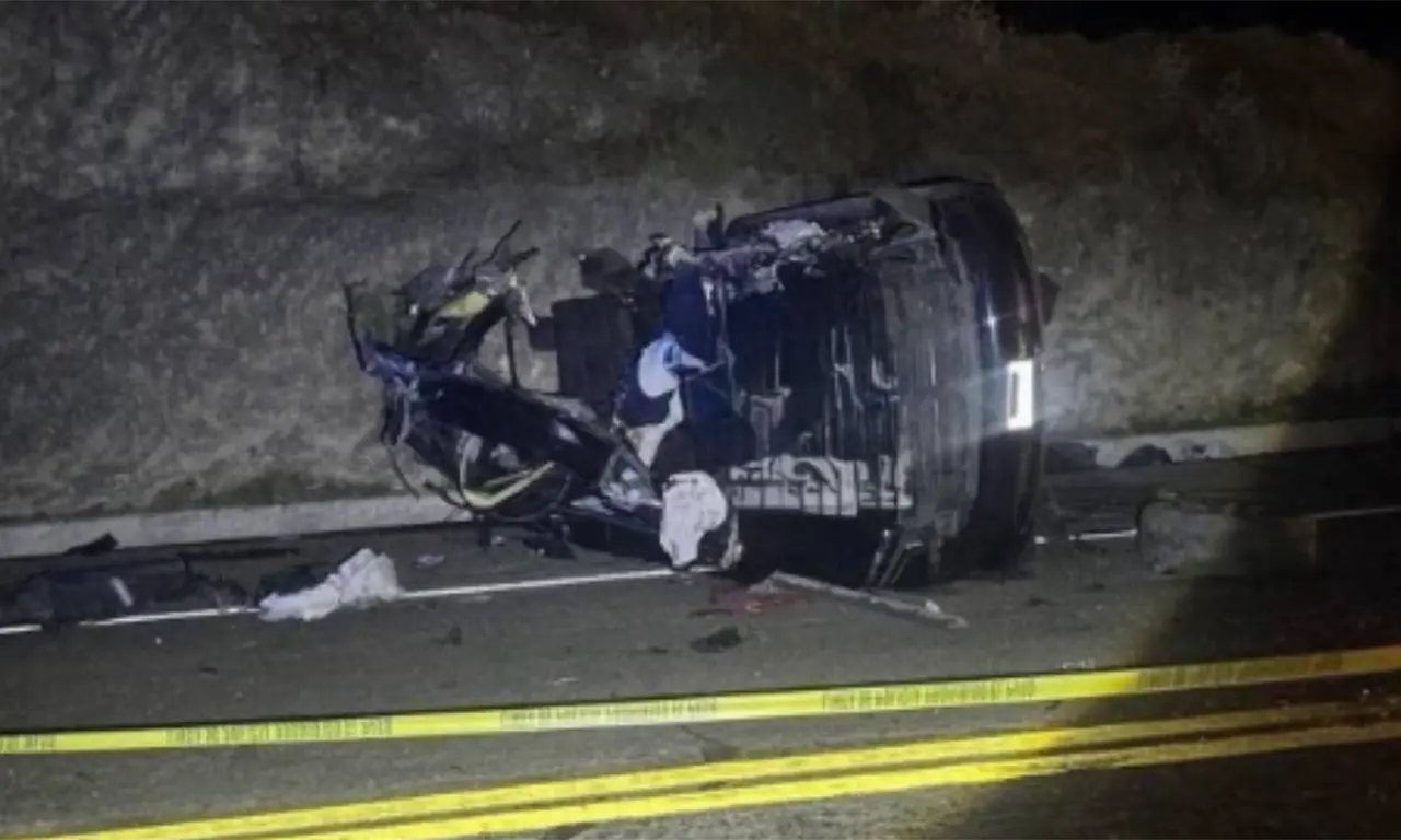  Difunden video del accidente donde murió hijo del CEO de BBVA y el hijo del directivo de AT&amp;T 