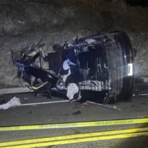 Difunden video del accidente donde muri&oacute; hijo del CEO de BBVA y el hijo del directivo de AT&T