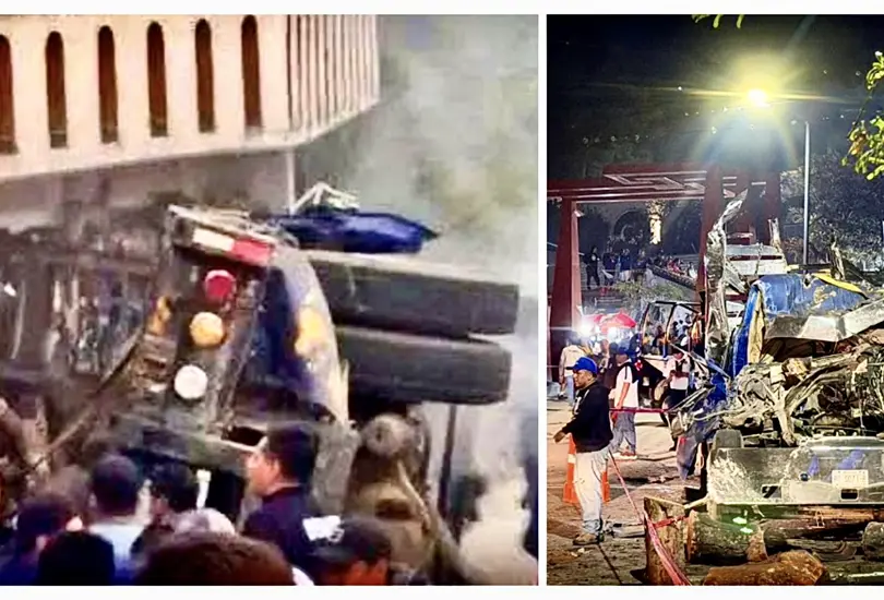 Camión trocero se queda sin frenos y se estrella contra casa en Guelatao de Juárez; hay cuatro muertos Camión trocero se queda sin frenos y se estrella contra casa en Guelatao de Juárez; hay cuatro muertos