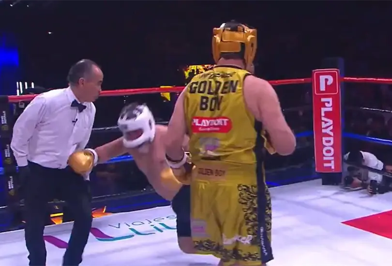 VIDEO: el momento exacto en que Alfredo Adame noquea a Carlos Trejo en el Ring Royale