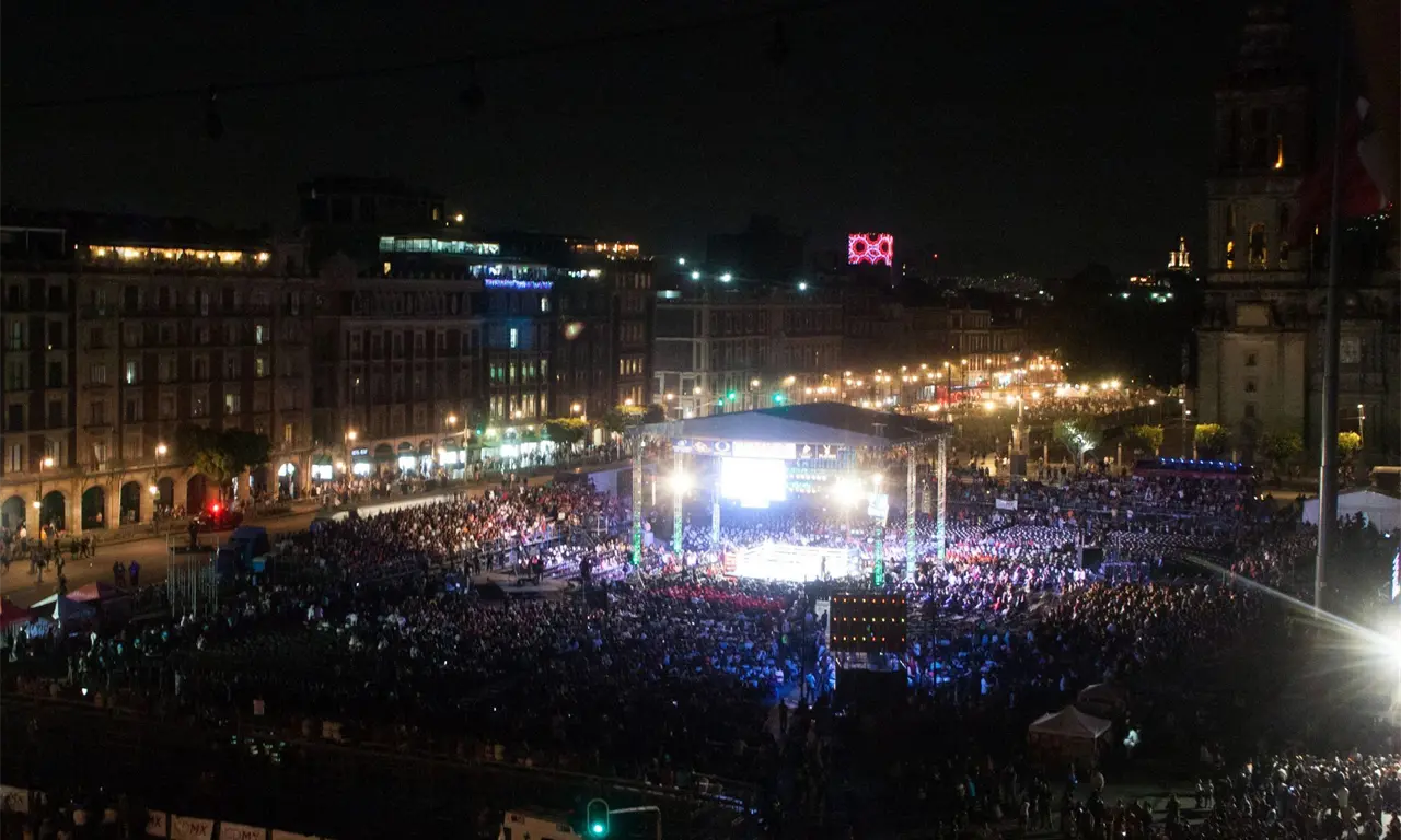  La plancha del Zócalo volverá a transformarse en una enorme pista donde miles de personas podrán bailar. 