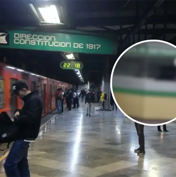 Exhiben a jefe de estaci&oacute;n del Metro Iztapalapa por usar cub&iacute;culo como "cuarto de hotel"