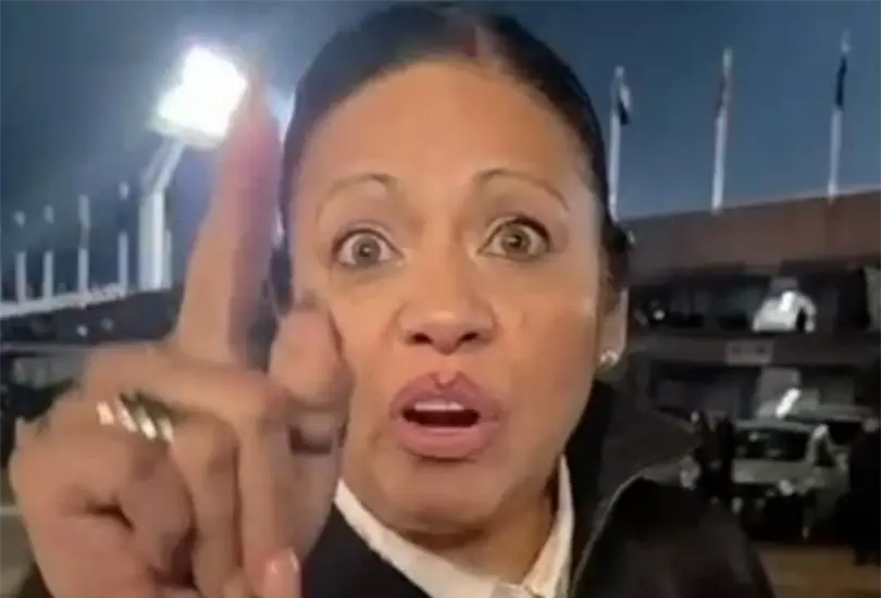 El episodio tuvo lugar en el exterior del Estadio Ol&iacute;mpico Universitario, durante un operativo implementado por autoridades capitalinas.