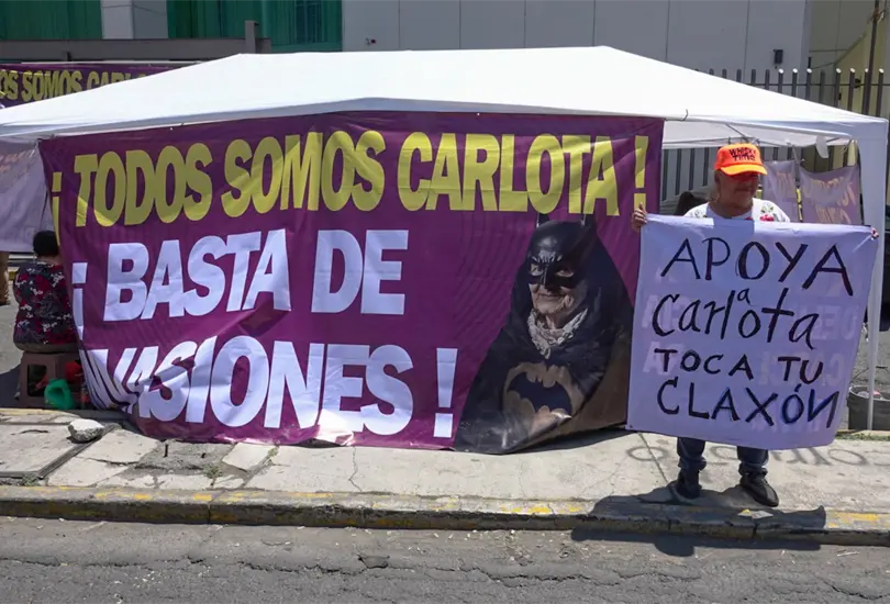 As&iacute; fue la salida de Do&ntilde;a Carlota tras meses en prisi&oacute;n preventiva