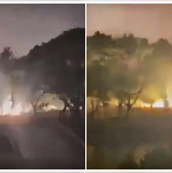 Impactante momento en que explota transformador en plena tormenta en Cuernavaca | VIDEO