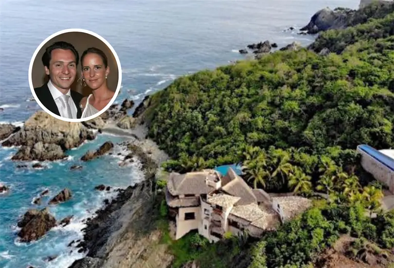 La mansi&oacute;n de Emilio Lozoya en Iztapa.