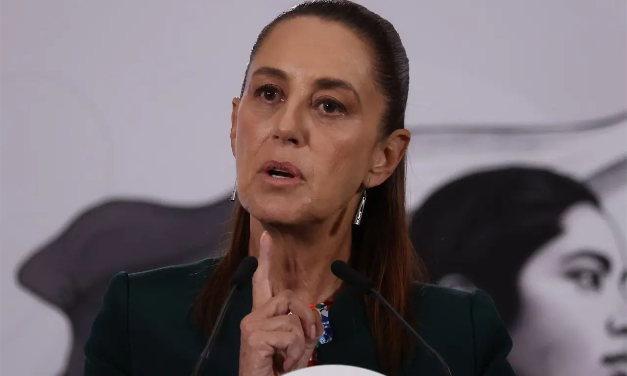  La presidenta habló sobre el derrame en Veracruz. 