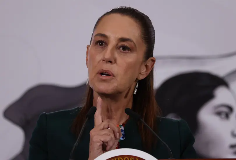 La presidenta habló sobre el derrame en Veracruz.