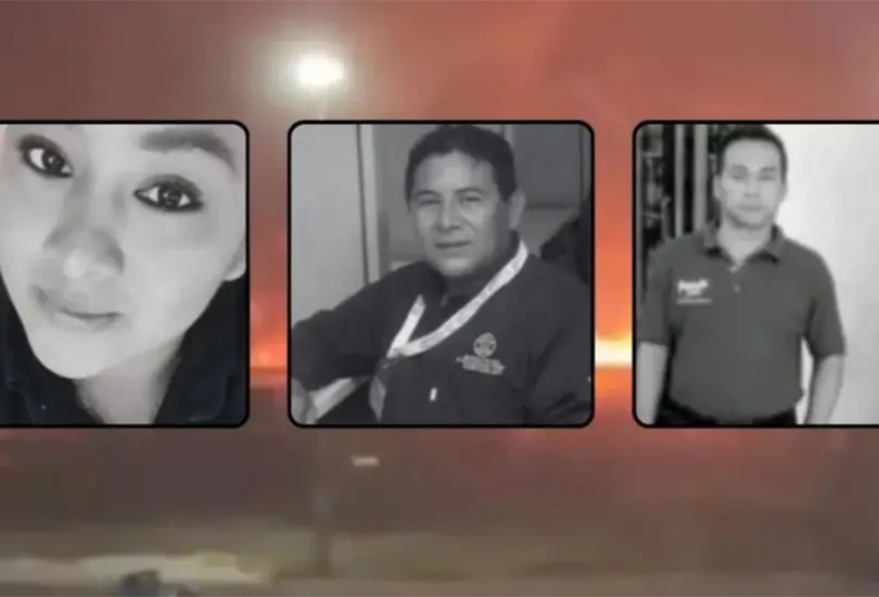 Cinco personas perdieron la vida, entre ellas empleados de seguridad y una trabajadora de Grupo Sippsa.