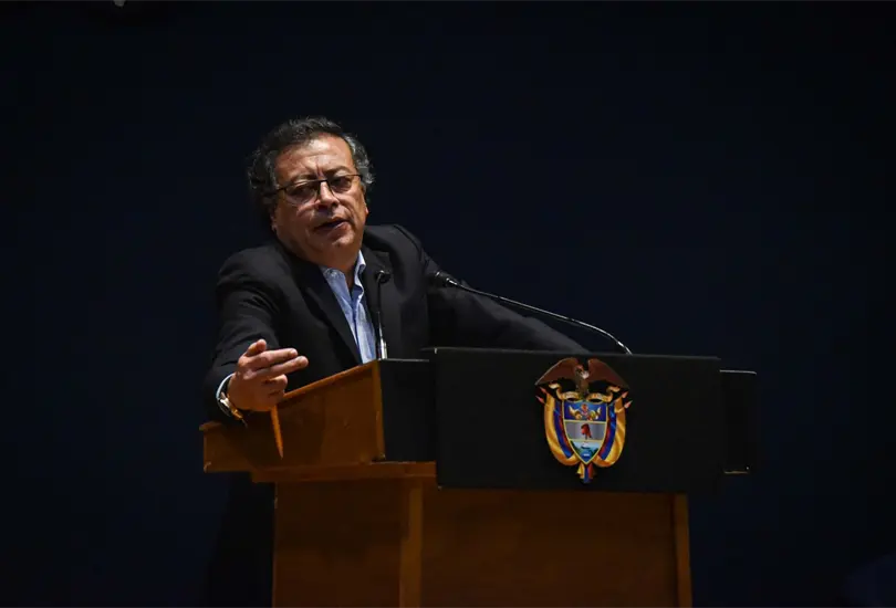 Gustavo Petro, presidente de Colombia.