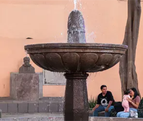 As&iacute; qued&oacute; la fuente del Parque Gutierre de Cetina en Puebla tras ser renovada