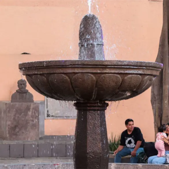As&iacute; qued&oacute; la fuente del Parque Gutierre de Cetina en Puebla tras ser renovada