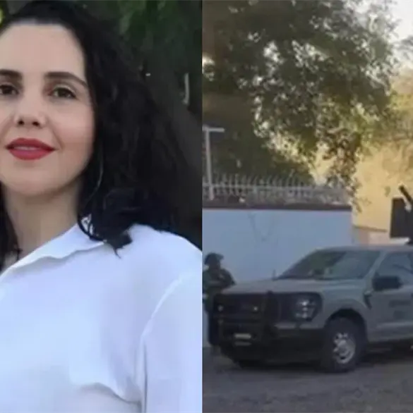 Filtran video del momento en que liberan a M&oacute;nica Zambada, hija de "El Mayo"