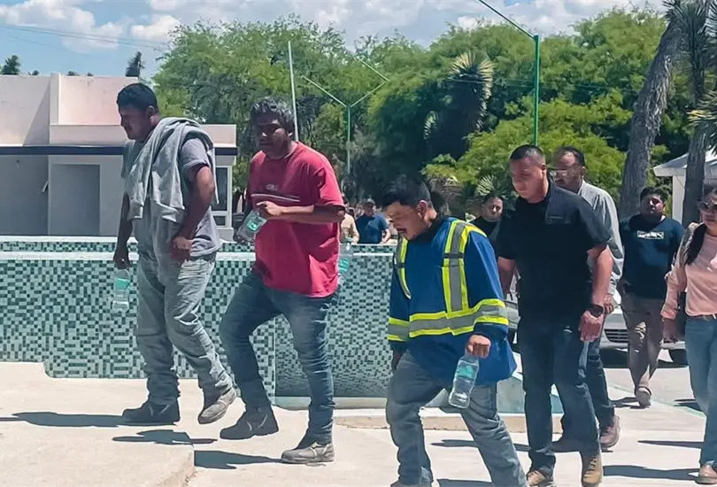 Los electricistas que estaban desaparecidos.