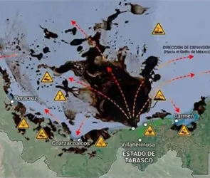 Derrame petrolero: la tragedia sin control que se expande por el Golfo de M&eacute;xico 