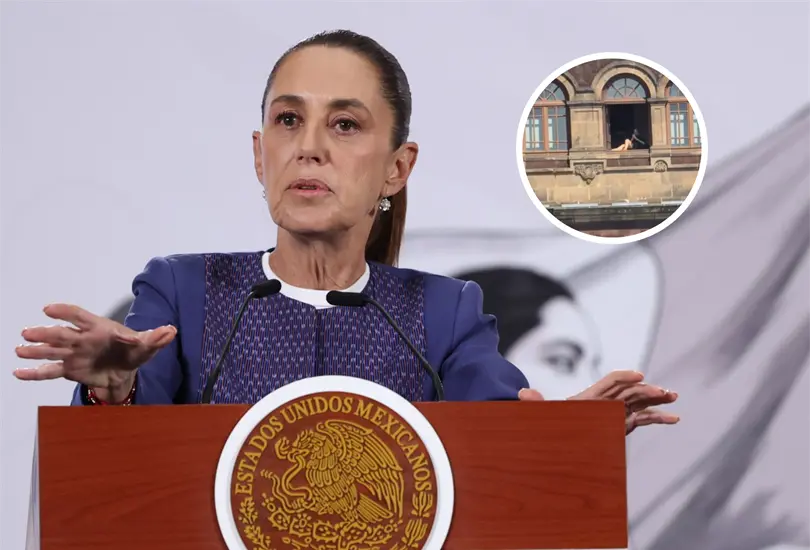 Sheinbaum reaccion&oacute; al video de la mujer.