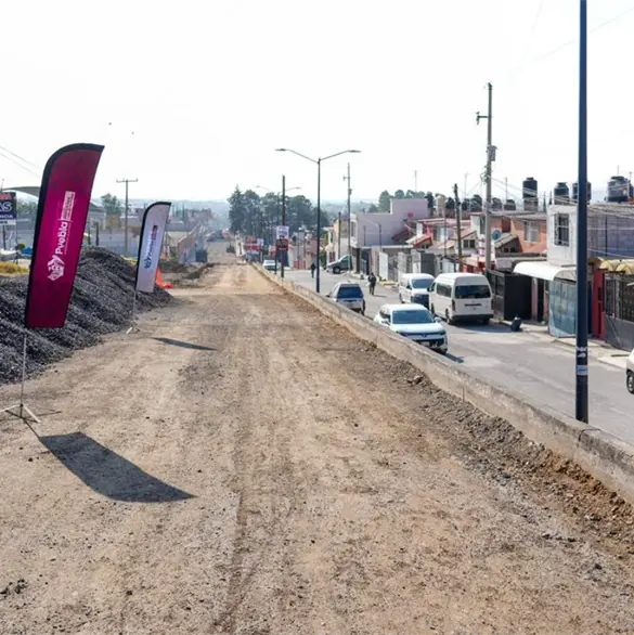 Supervisan obras en Camino Viejo a Balcones; beneficiará a más de 40 mil personas Supervisan obras en Camino Viejo a Balcones; beneficiará a más de 40 mil personas