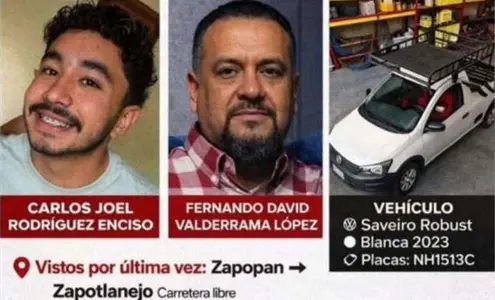 Carlos y Fernando desaparecieron mientras entregaban un brincol&iacute;n en Tlaquepaque