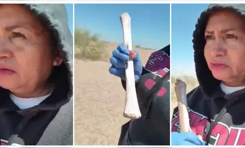 "V&aacute;monos a casa...": Ceci Flores reporta el hallazgo de los restos de su hijo