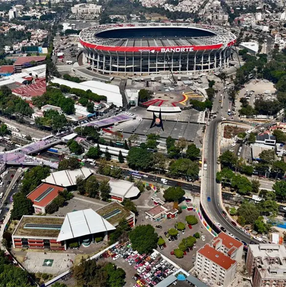 Calles cerradas y rutas alternas por la reapertura del Estadio Azteca en el M&eacute;xico vs. Portugal