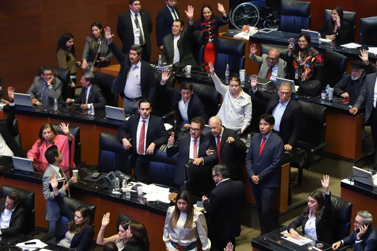 Senadores del PT se unieron para no apoyar la revocación de mandato. Cuartoscuro.