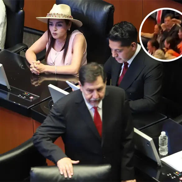 Filtran video de Noroña gritando “Morón” a Grecia Quiroz en visita al Senado Filtran video de Noroña gritando “Morón” a Grecia Quiroz en visita al Senado