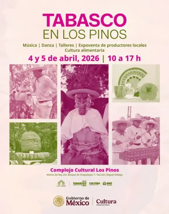 El evento se llevará a cabo los días 4 y 5 de abril de 2026, en un horario de 10:00 a 17:00 horas. Facebook.