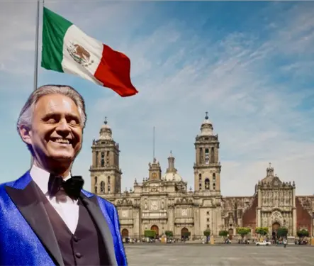 Andrea Bocelli dar&aacute; concierto GRATIS en el Z&oacute;calo CDMX: fecha y detalles