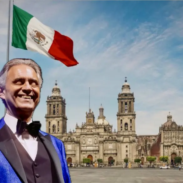 Andrea Bocelli dará concierto GRATIS en el Zócalo CDMX: fecha y detalles Andrea Bocelli dará concierto GRATIS en el Zócalo CDMX: fecha y detalles