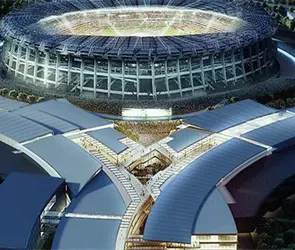 Nos necesitan: El PRI comparte im&aacute;genes de c&oacute;mo hubiera remodelado el Estadio Azteca si estuviera en el poder