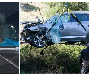 Arrestan a Tiger Woods tras volcadura en Florida; investigan si conduc&iacute;a alcoholizado