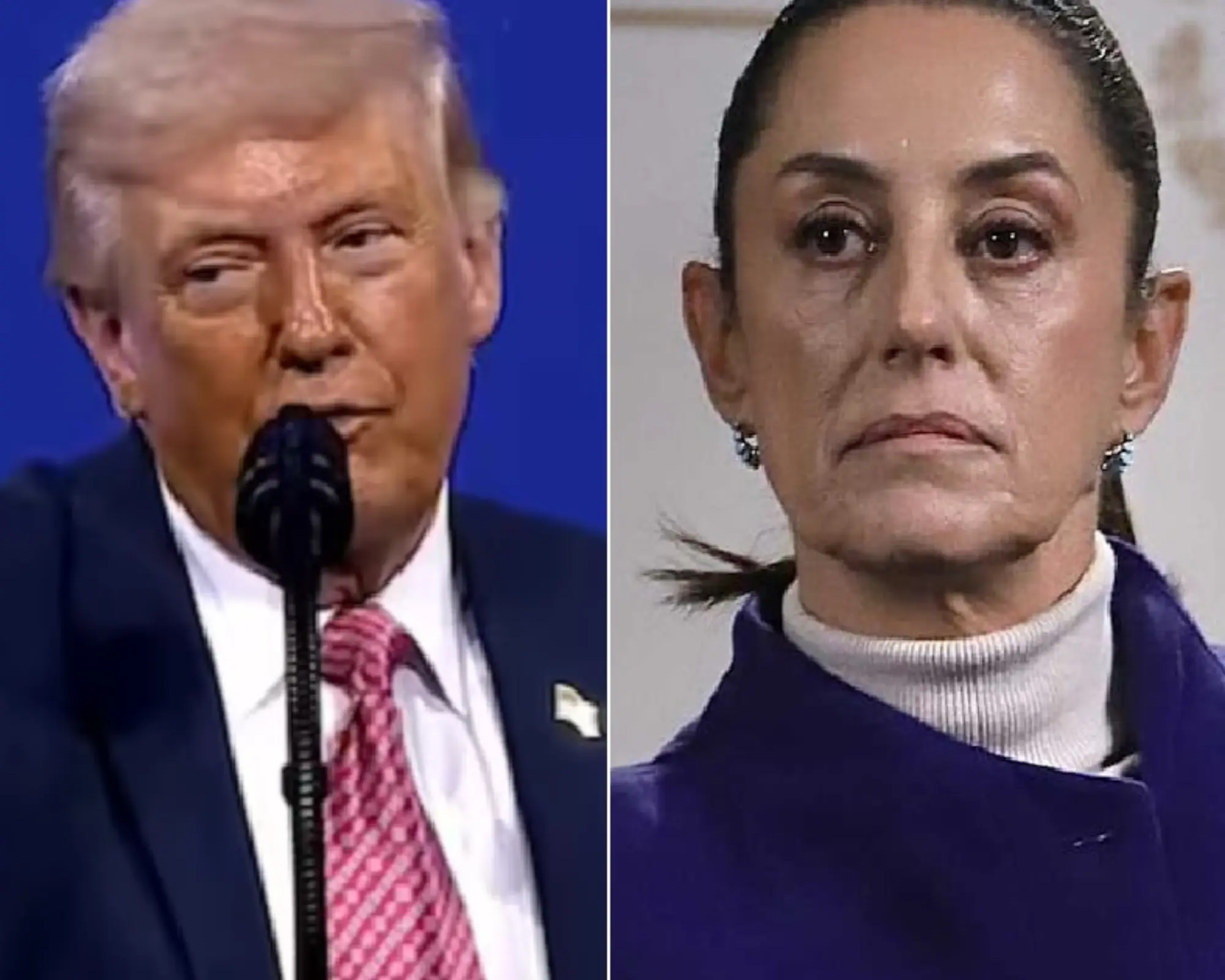 Sheinbaum vs Trump Especial