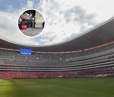Tragedia en el Azteca: difunden video del aficionado que muri&oacute; en la reinauguraci&oacute;n tras caer de un palco