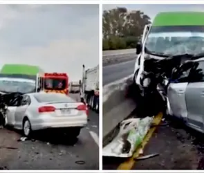 &iexcl;Confes&oacute; que iba borracho! Chofer de combi mata a joven en el Circuito Exterior Mexiquense