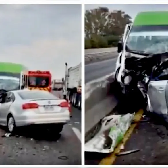 &iexcl;Confes&oacute; que iba borracho! Chofer de combi mata a joven en el Circuito Exterior Mexiquense