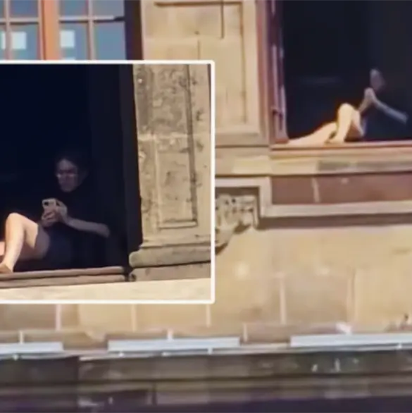 &iquest;Cu&aacute;l ser&aacute; la sanci&oacute;n de la mujer que fue captada tomando el sol en Palacio Nacional?