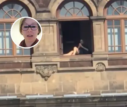 &iquest;Es real? Este ser&iacute;a el sueldo de Florencia Franco, la mujer que se asole&oacute; en Palacio Nacional