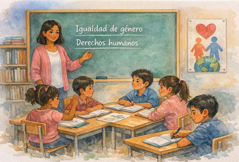 El proceso de aprendizaje en aula se apoy&oacute; en la colecci&oacute;n Igualdad de G&eacute;nero.