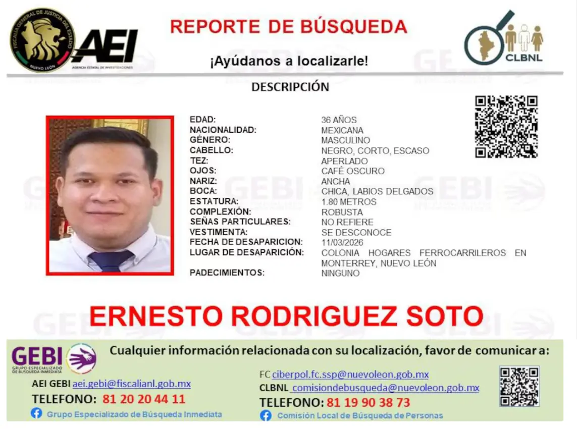 Ernesto Rodríguez Soto debía reincorporarse a sus actividades laborales y profesionales el martes 17 de marzo. Especial