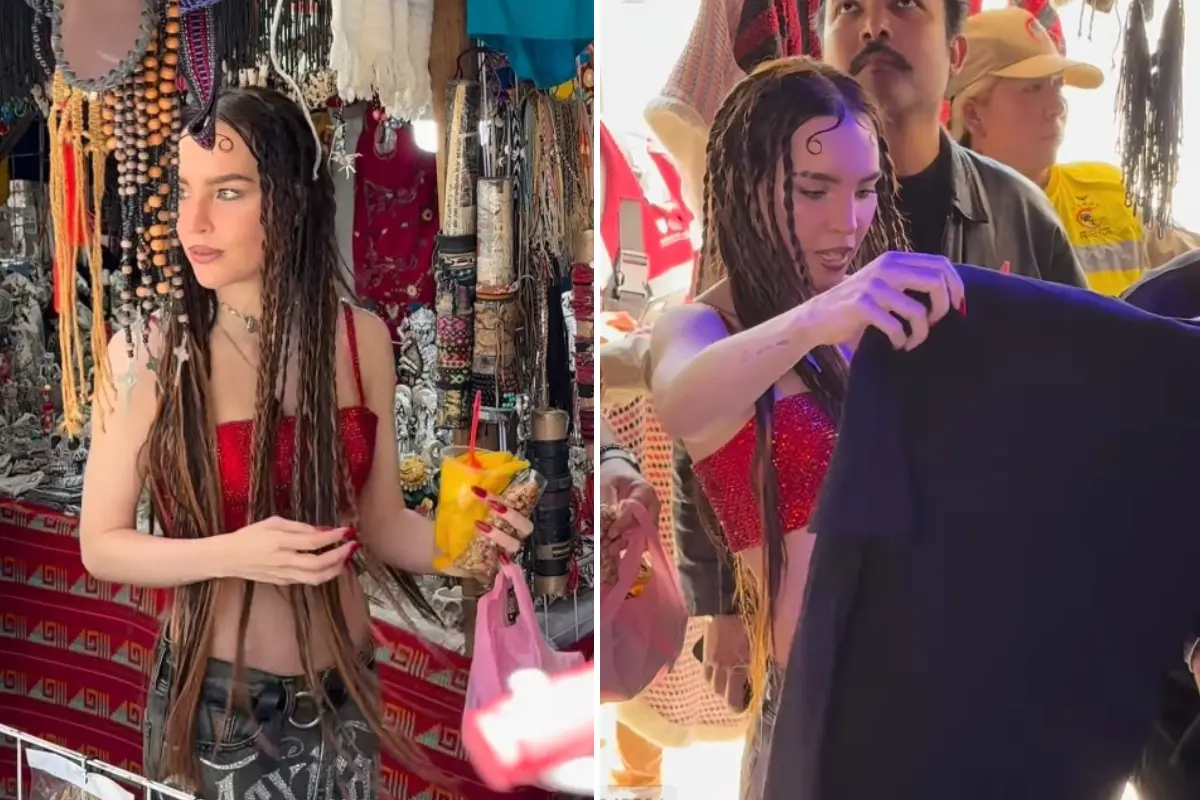  Belinda sorprende en tianguis de CDMX 